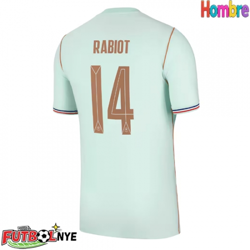 Camiseta Francia Adrien Rabiot #14 Visitante Equipación Mundial 2026 manga corta